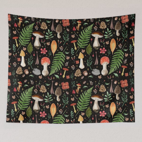 Item preview, Dark Cottagecore Mystyc Boho Mushroom designed and sold by Kink Collective.