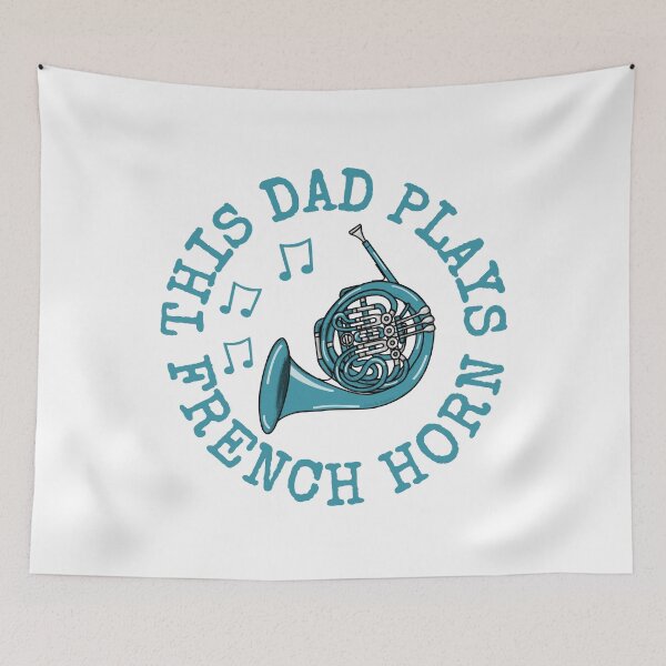 Item preview, This Dad Plays French Horn, Father's Day Brass Musician designed and sold by doodlerob.