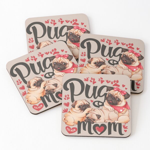 Item preview,  Pug Mom designed and sold by Hairball-Pets.