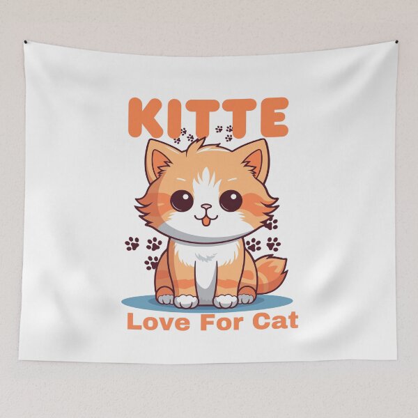 Item preview, Kitte, Love For Cat. designed and sold by Kumar-Artist.