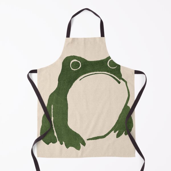 Item preview, Japanese Grumpy Frog by Matsumoto Hoji Vintage Woodblock Toad Famous Art Print | 1814 Bookmark Stamp Artwork from Japan designed and sold by Arwen-Art.