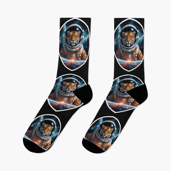 Item preview, Cool Tiger Astronaut In Space designed and sold by TheArtOfPat.