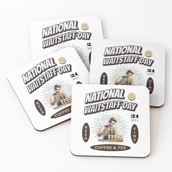 Item preview, National Waitstaff Day designed and sold by warrior4print.
