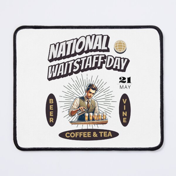 Item preview, National Waitstaff Day designed and sold by warrior4print.