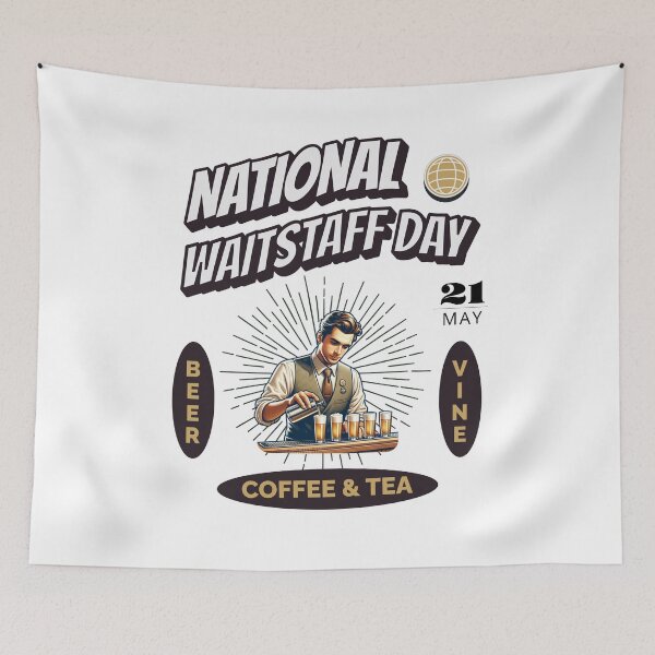 Item preview, Día Nacional del Camarero designed and sold by warrior4print.
