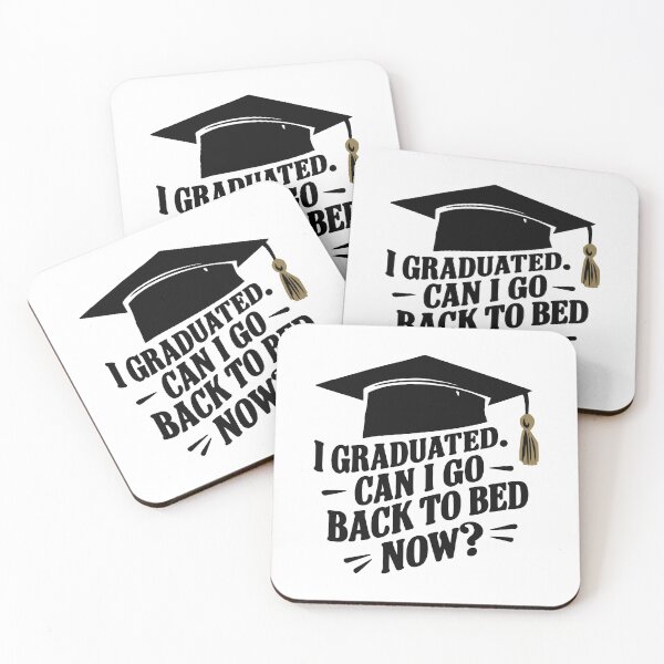 Item preview, Graduation Funny Design I graduated Can I go back to bed now designed and sold by ShahinurSobuj.