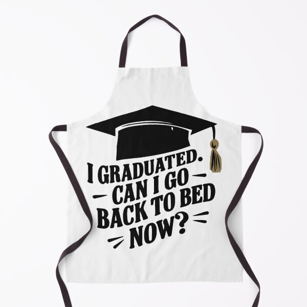 Item preview, Graduation Funny Design I graduated Can I go back to bed now designed and sold by ShahinurSobuj.