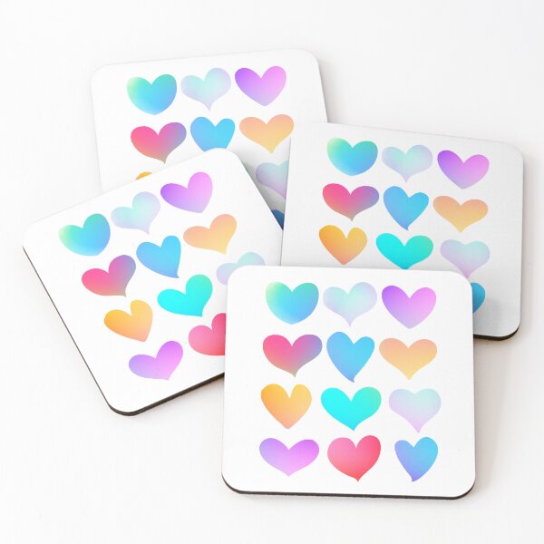 Item preview, Neon Hearts designed and sold by Sara Traster.