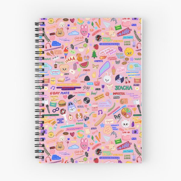 Item preview, (Pink) SKZ Iconic Moments Doodle (2024 edition) designed and sold by Thevampywolf.