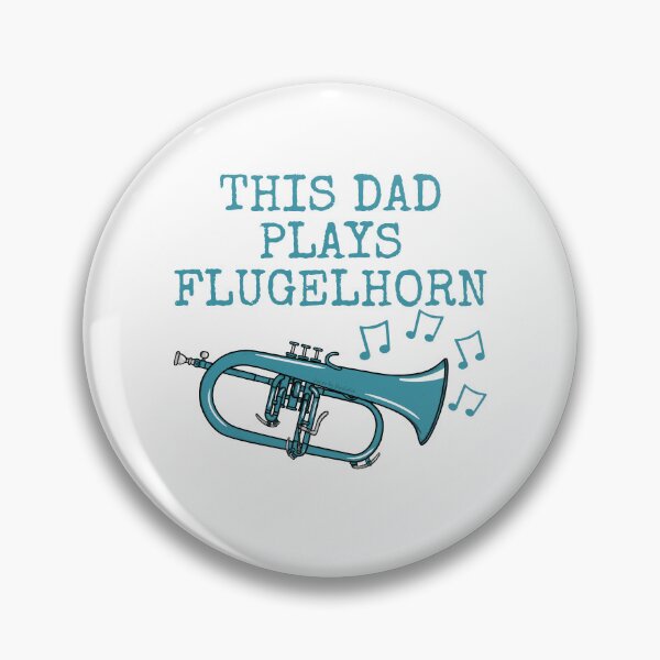 Item preview, This Dad Plays Flugelhorn, Hornist Brass Musician Father's Day designed and sold by doodlerob.