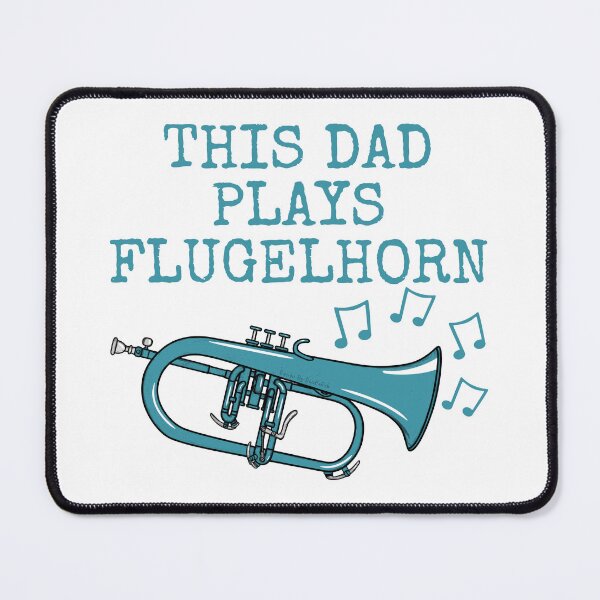 Item preview, This Dad Plays Flugelhorn, Hornist Brass Musician Father's Day designed and sold by doodlerob.