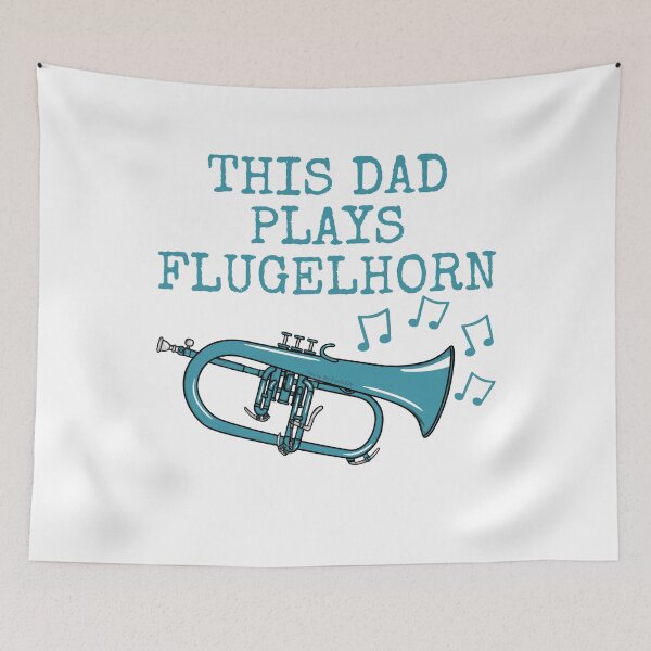 Item preview, This Dad Plays Flugelhorn, Hornist Brass Musician Father's Day designed and sold by doodlerob.