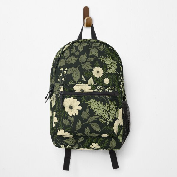 Item preview, Woodland Nouveau Pattern Forest Green designed and sold by lauragraves.