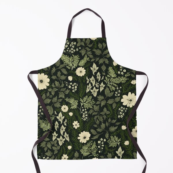 Item preview, Woodland Nouveau Pattern Forest Green designed and sold by lauragraves.