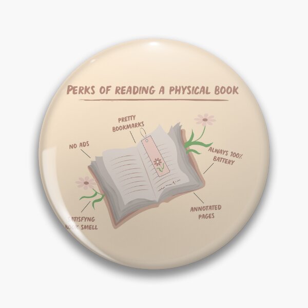 Item preview, PERKS OF READING A PHYSICAL BOOK- PAPERBACK LOVERS designed and sold by The Bookworm Store.