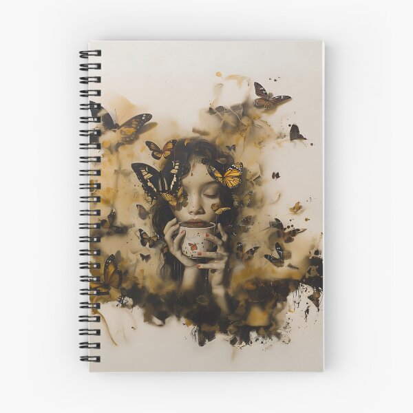 Item preview, Butterfly Reverie And Coffee Art designed and sold by Obsidian Ink by Wilshire.