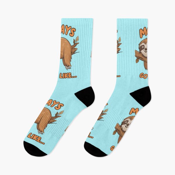 Item preview, Mondays Sloth designed and sold by Flirt-Teez.