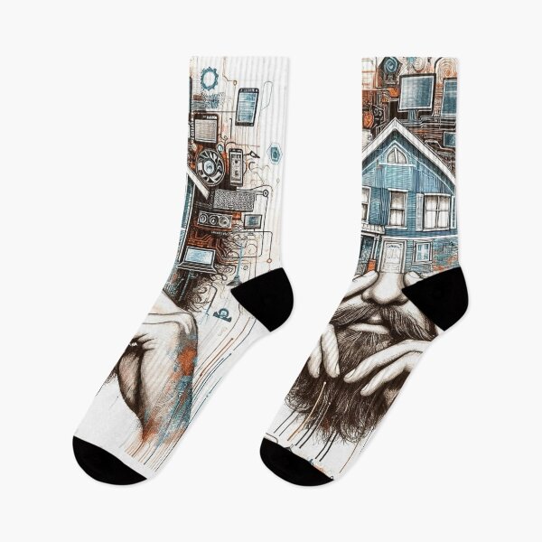 Item preview, BUILDING A HOUSE designed and sold by MargoGallery.