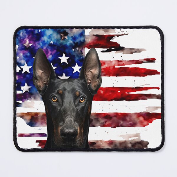 Item preview, 4th of July - Doberman Pinscher designed and sold by tamoora.