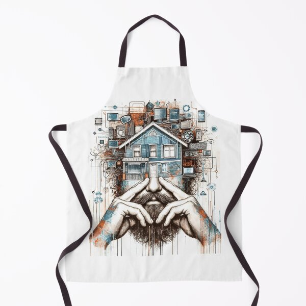 Item preview, BUILDING A HOUSE designed and sold by MargoGallery.