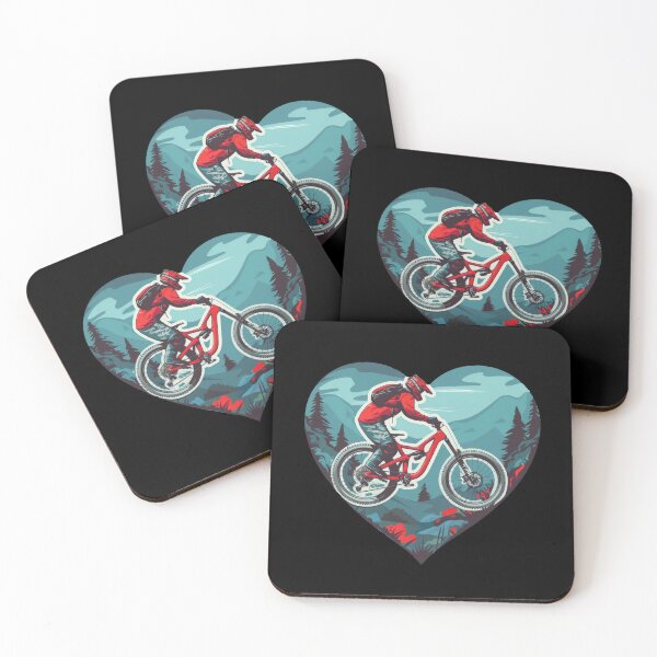 Item preview, mountain biker - MTB designed and sold by FlowersColorful.