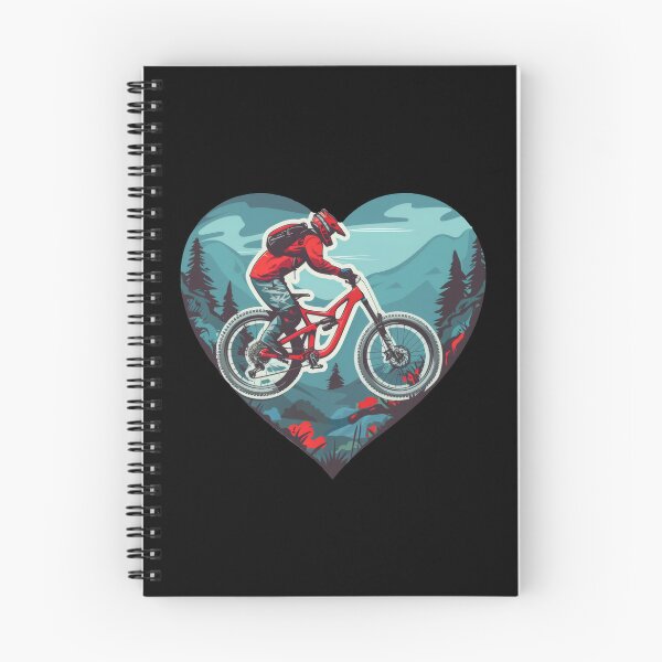 Item preview, mountain biker - MTB designed and sold by FlowersColorful.