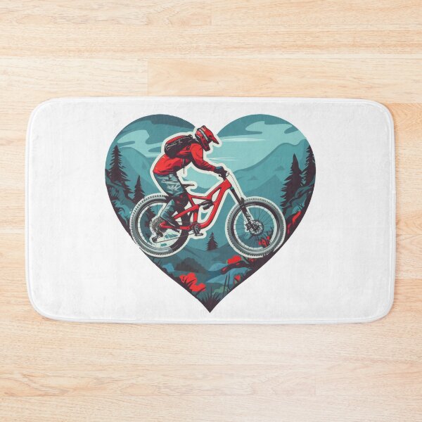 Item preview, mountain biker - MTB designed and sold by FlowersColorful.