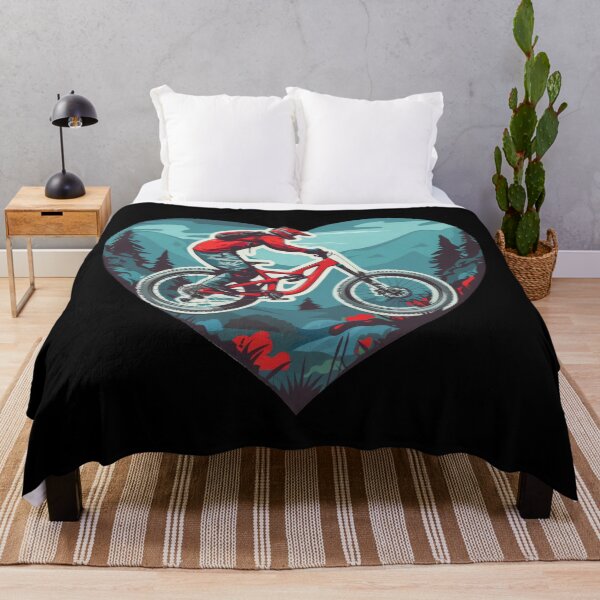 Item preview, mountain biker - MTB designed and sold by FlowersColorful.