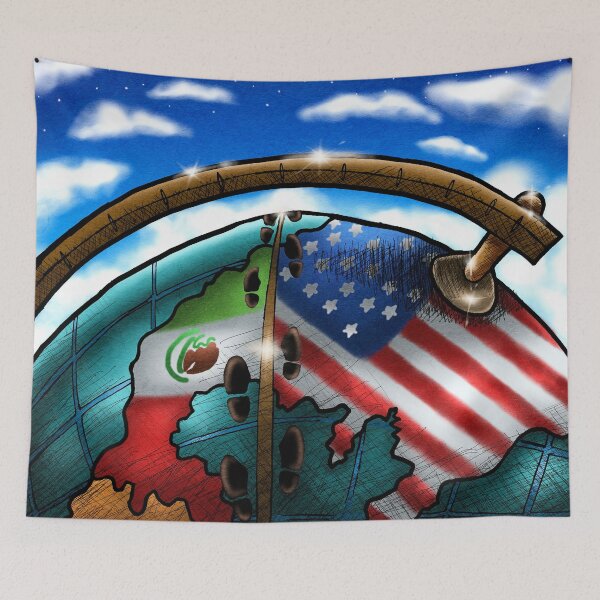 Item preview, Run For The Border designed and sold by Romaris Rogers.