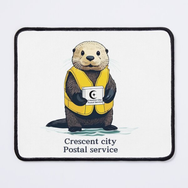 Item preview, Cresent city postal service otter designed and sold by TrekApparel.
