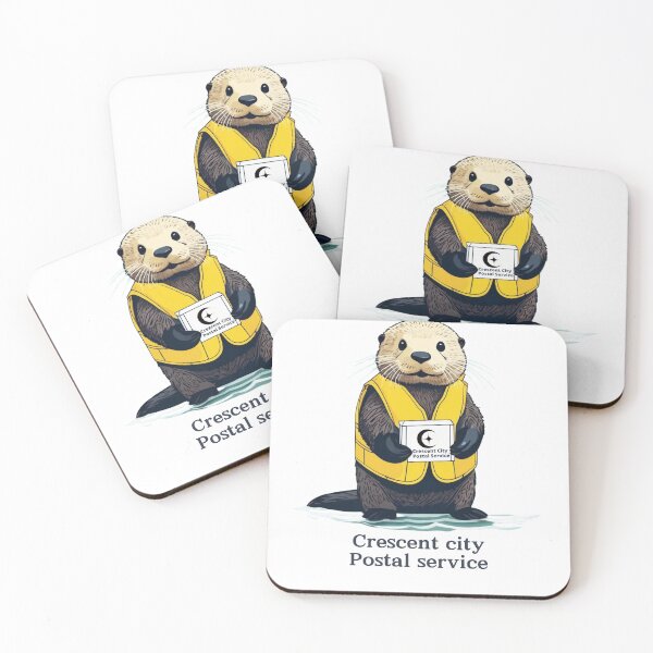 Item preview, Cresent city postal service otter designed and sold by TrekApparel.