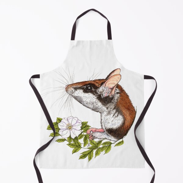 Item preview, Small garden dormouse with flowers designed and sold by camarocaro.