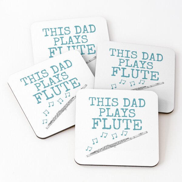 Item preview, This Dad Plays Flute, Flutist Woodwind Musician Father's Day designed and sold by doodlerob.