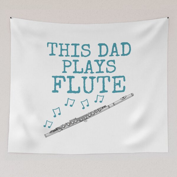 Item preview, This Dad Plays Flute, Flutist Woodwind Musician Father's Day designed and sold by doodlerob.