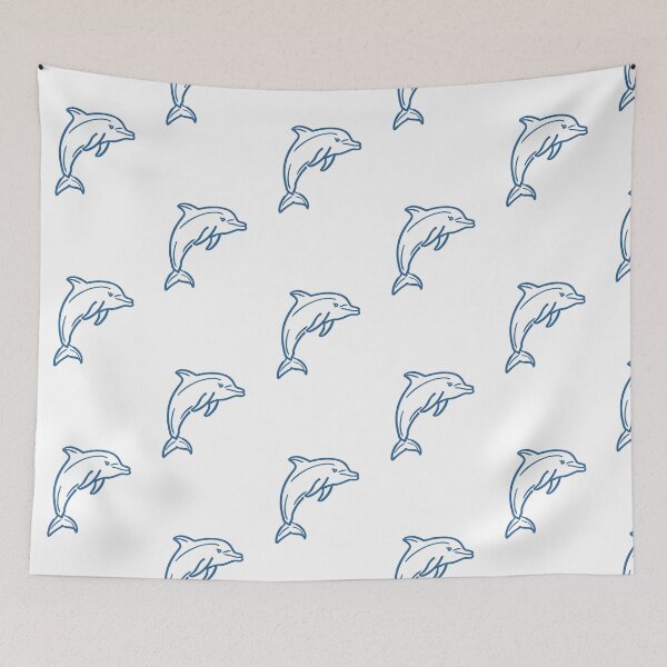 Item preview, Minimalist Cute Dolphin Stickers T-shirts Cases & Skins v1 designed and sold by BuzzworthyShop.