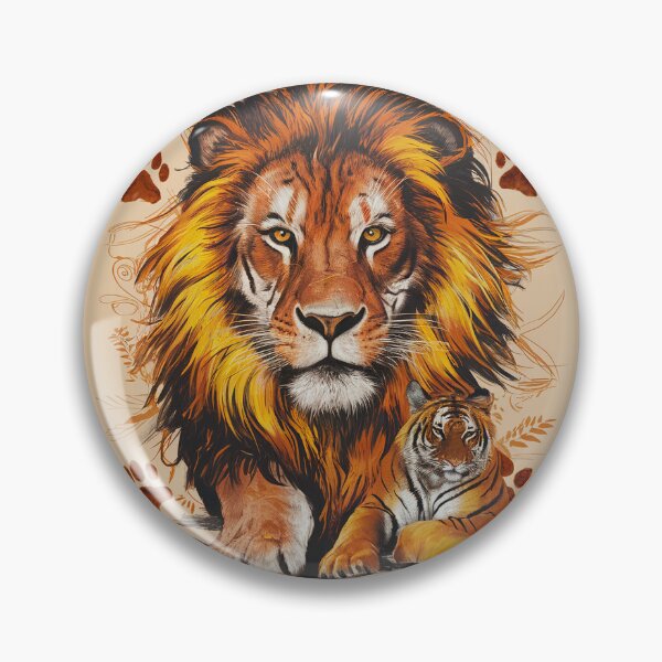 Item preview, lion painting designed and sold by Elemento8.