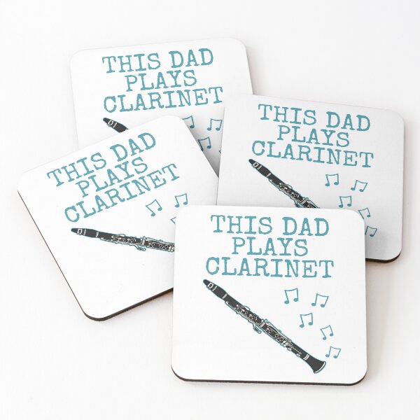 Item preview, This Dad Plays Clarinet, Clarinetist Woodwind Musician Father's Day designed and sold by doodlerob.