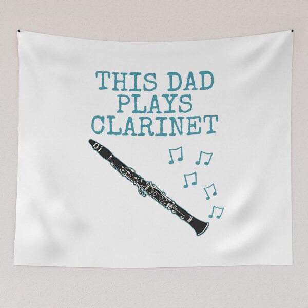 Item preview, This Dad Plays Clarinet, Clarinetist Woodwind Musician Father's Day designed and sold by doodlerob.