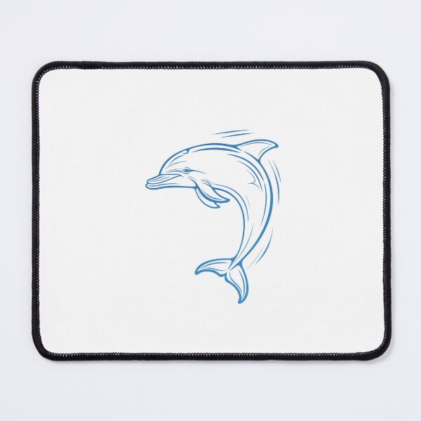 Item preview, Minimalist Cute Dolphin Stickers T-shirts Cases & Skins v2 designed and sold by BuzzworthyShop.