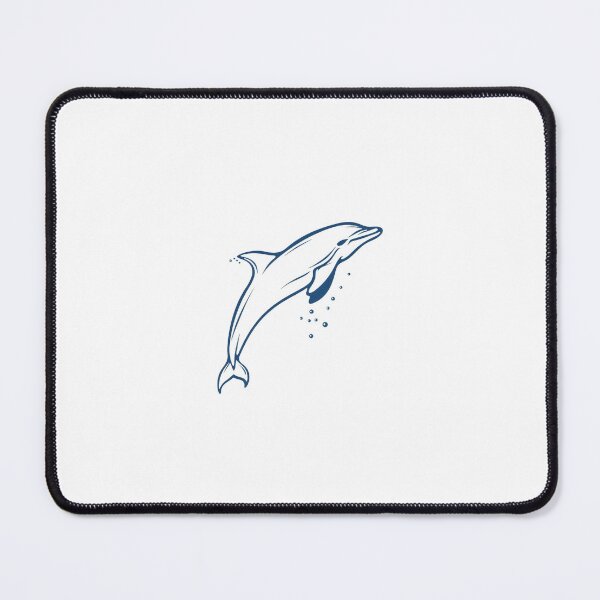 Item preview, Minimalist Cute Dolphin Stickers T-shirts Cases & Skins v3 designed and sold by BuzzworthyShop.