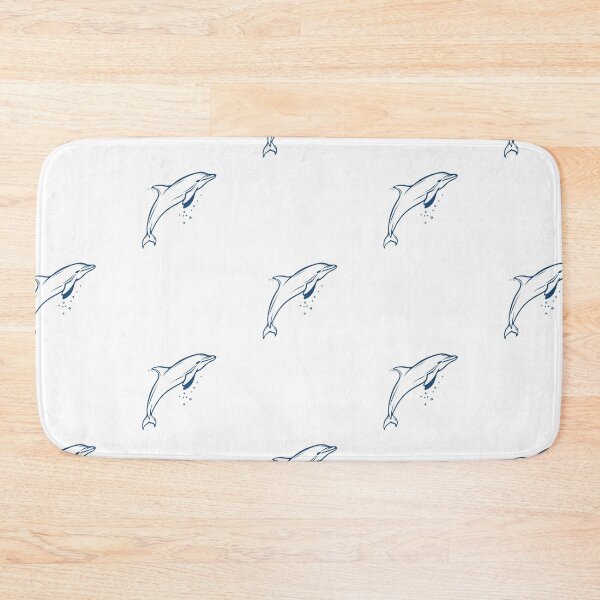 Item preview, Minimalist Cute Dolphin Stickers T-shirts Cases & Skins v3 designed and sold by BuzzworthyShop.