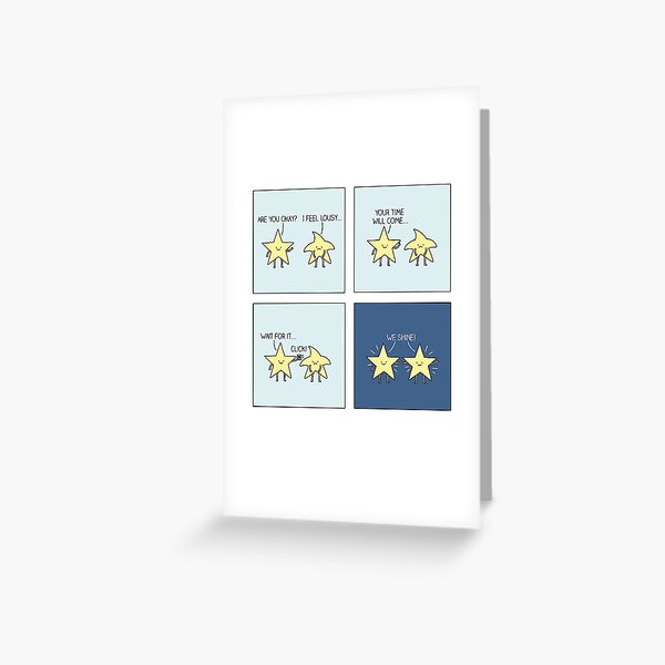 Artikel-Vorschau von Ohne Dunkelheit können Sterne nicht leuchten, designt und verkauft von Milkyprint.