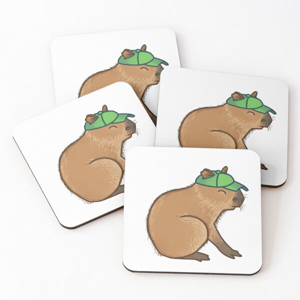 Item preview, Cappy Capybara designed and sold by ConnieCookiee.