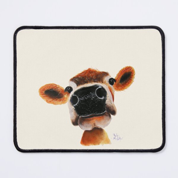 Item preview, Jersey COW PRiNT ' Jersey Joy oN CReaM' BY SHiRLeY MacARTHuR designed and sold by Shirley MacArthur Art.