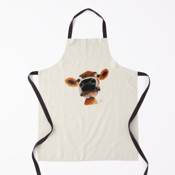 Item preview, Jersey COW PRiNT ' Jersey Joy oN CReaM' BY SHiRLeY MacARTHuR designed and sold by Shirley MacArthur Art.