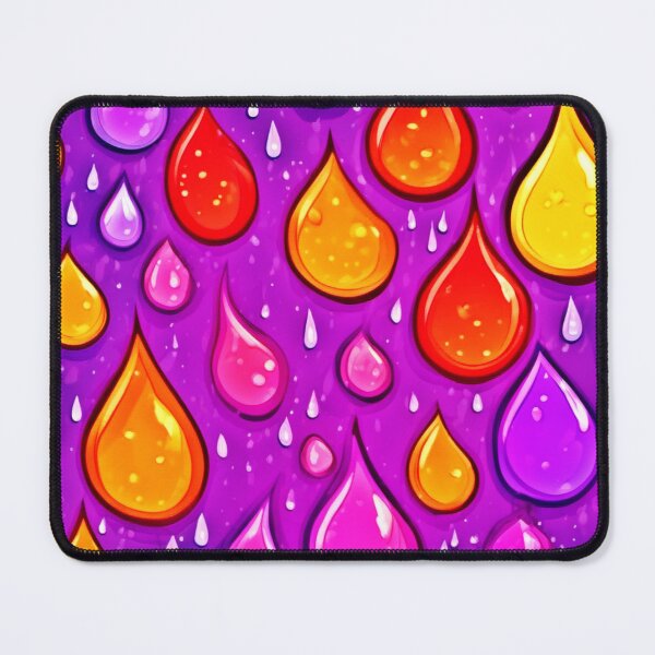 Item preview, Beautiful Cartoon Raindrops Pattern designed and sold by Health And Fitness Posts e-Store.