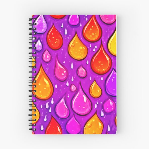 Item preview, Beautiful Cartoon Raindrops Pattern designed and sold by Health And Fitness Posts e-Store.