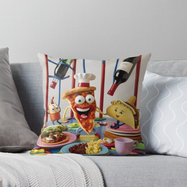 Aperçu de l'œuvre Amusez-vous avec la nourriture. créée et vendue par MyHappyArtShop.