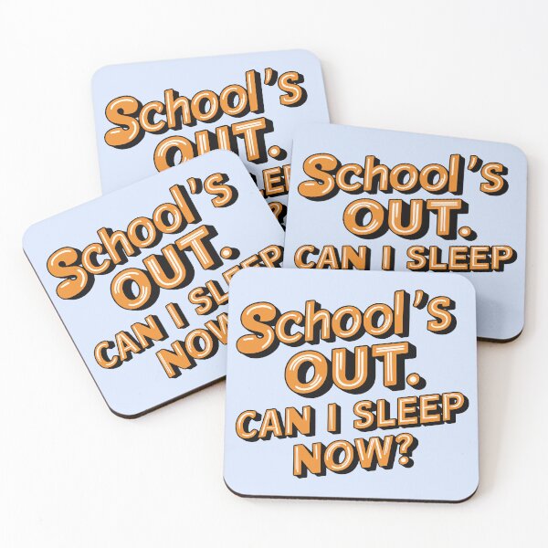 Item preview, Graduation Funny Design School's Out Can I Sleep Now designed and sold by ShahinurSobuj.