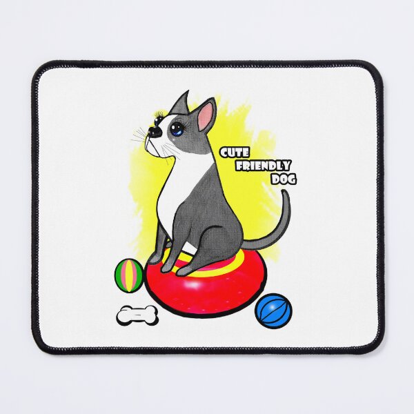 Item preview, Cute friendly dog (puppy)  designed and sold by Shirley cute art .
